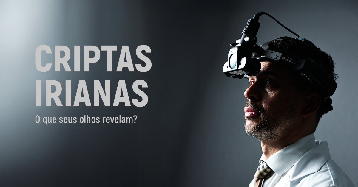 Criptas Irianas: o que seus olhos podem estar revelando sobre sua saúde?