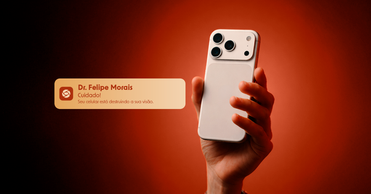  Seu celular está prejudicando a sua visão?