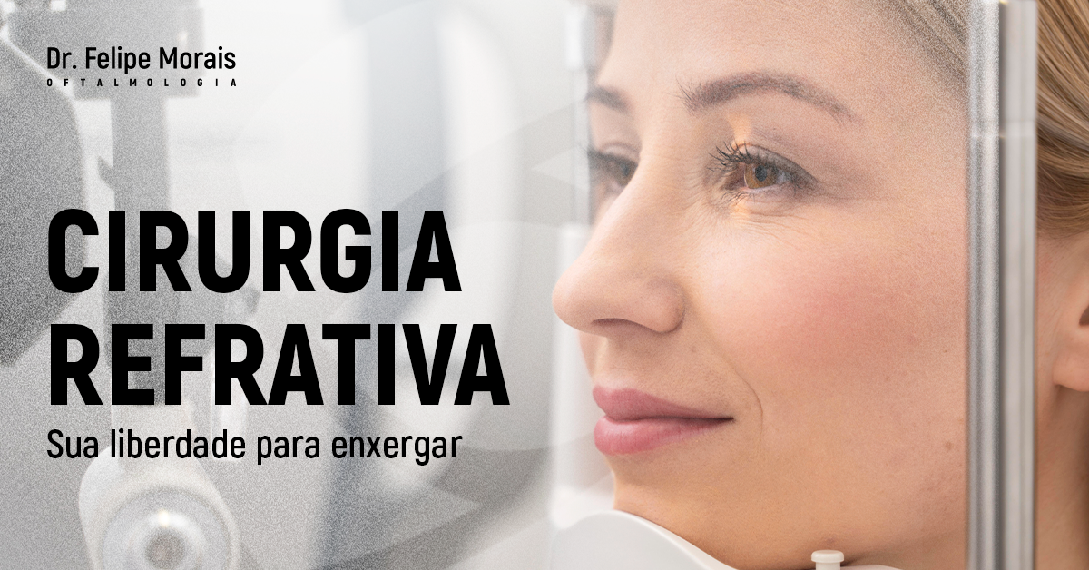 Cirurgia Refrativa, uma visão mais limpa e livre dos óculos